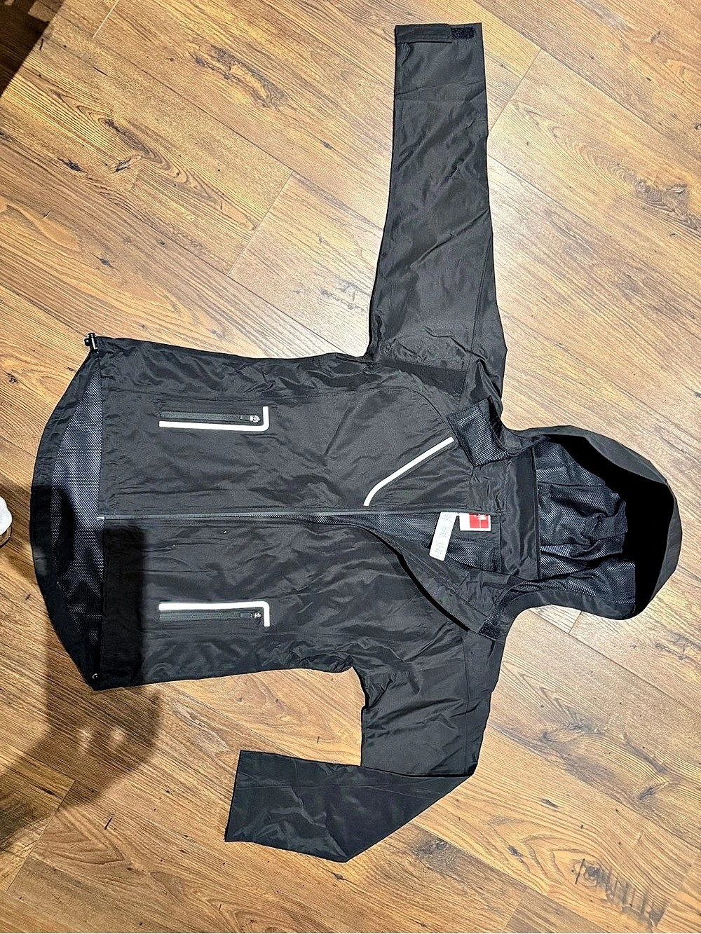TEAM 365 Rain Jacket Black Size Small